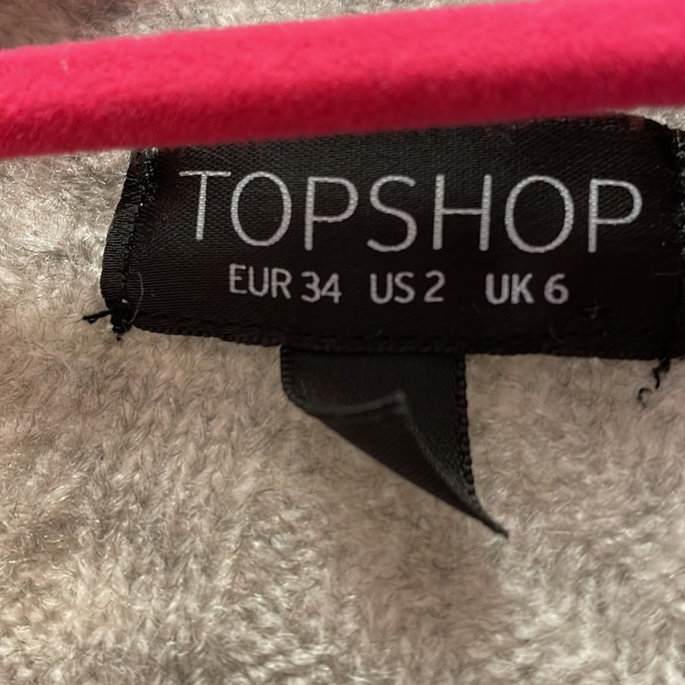 Topshop Cable Patchwork Cardigan - image 4